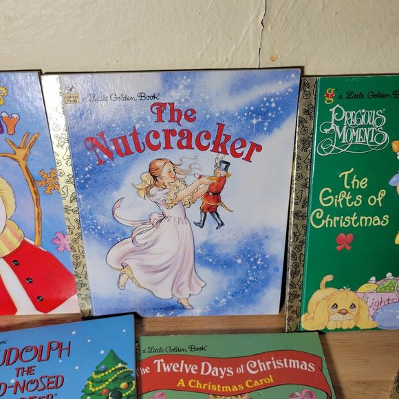 7 Christmas Books Little Golden Books Great condition - Picture 4 of 12